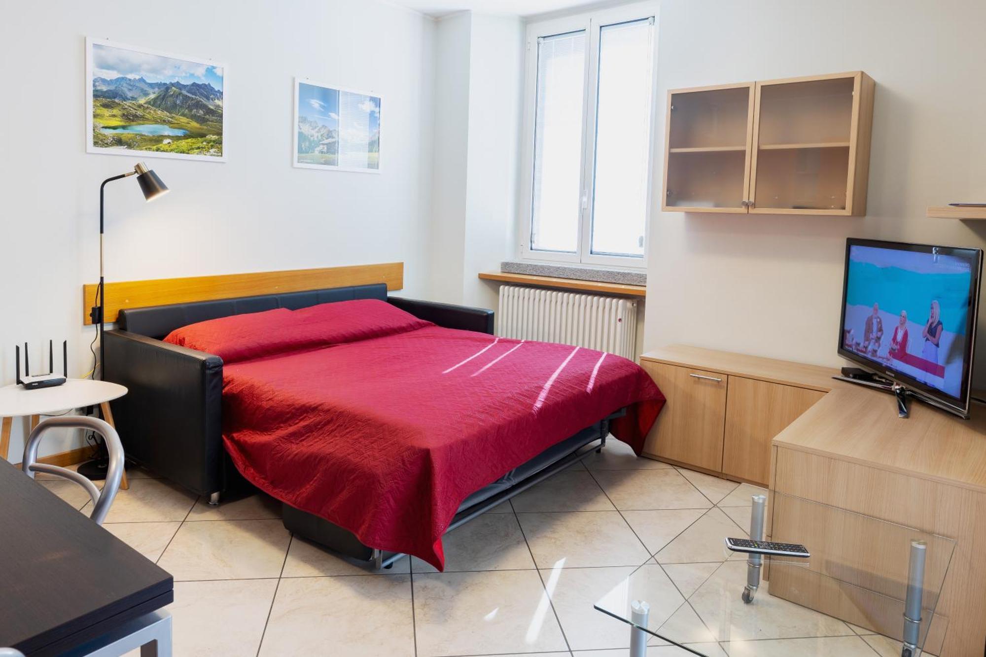 Residenza Il Castello Daire Sondrio Oda fotoğraf